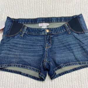 Isabel Maternity‎ Midi Blue Short Size 6 Women's
